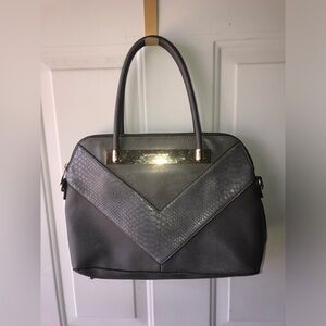 David Jones Paris gray handbag
